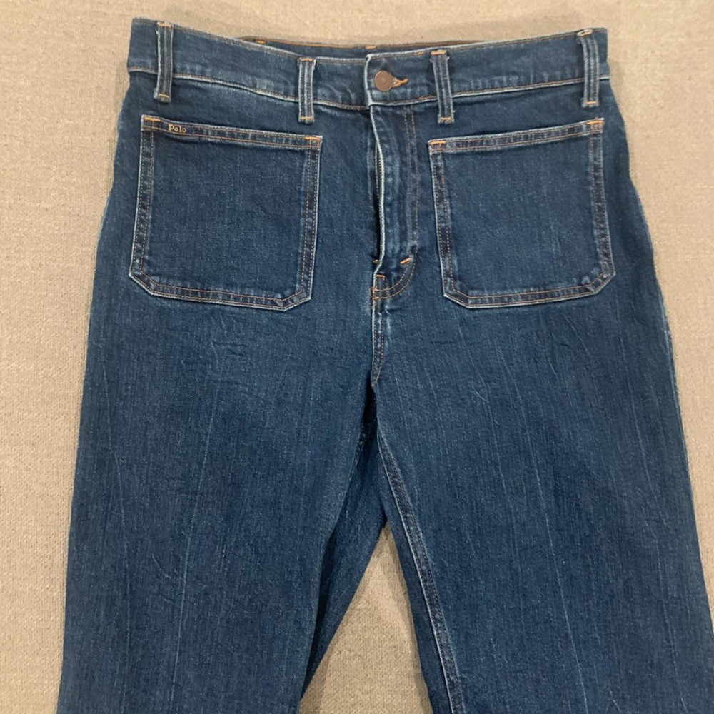 Polo by Ralph Lauren Dark Blue Straight-Leg Women’s Jeans
